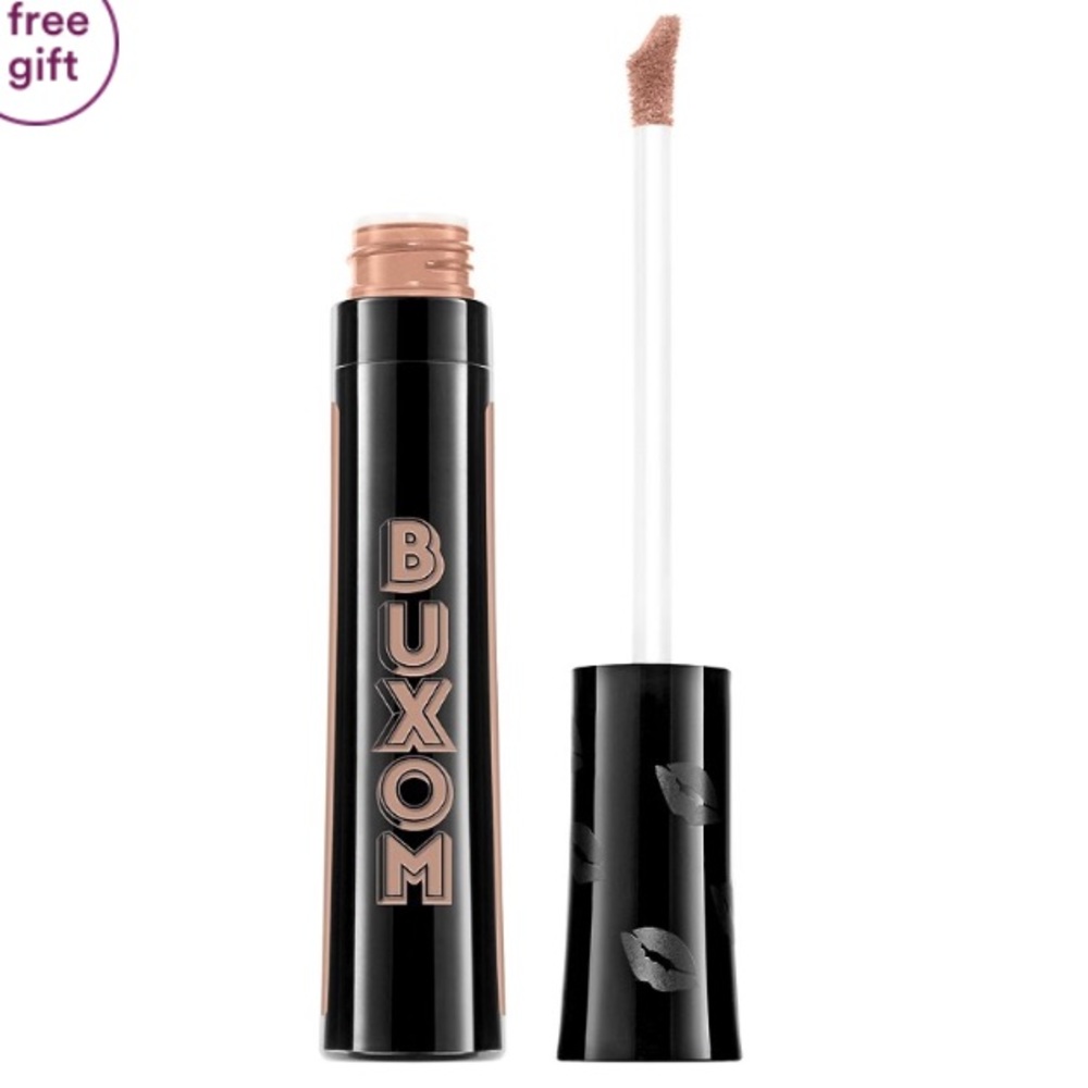 ✨HP✨BUXOM VaVaPLUMP Shiny Liquid Lipstick in Taupe